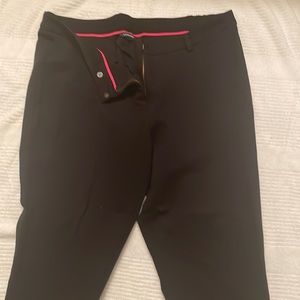 Lands, end, black spandex, pant